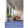 4_1 Light Outdoor Chain Mount Ceiling Fixture in Black finish more views