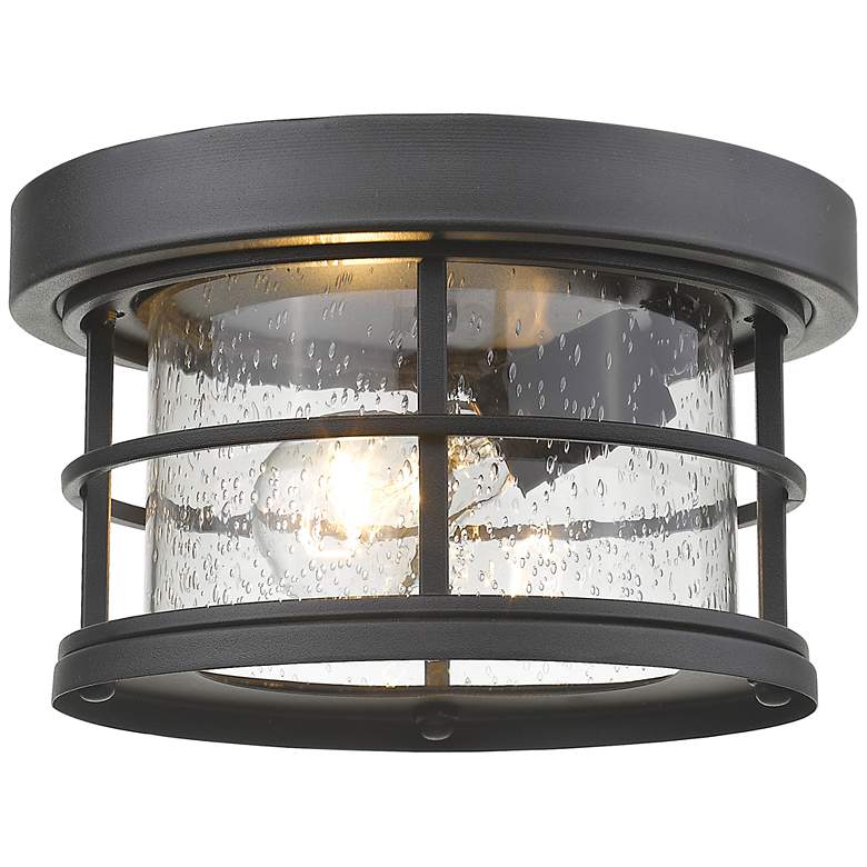 Image 1 1 Light Outdoor in Black Finish