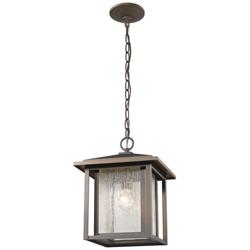 1 Light Outdoor in Oil Rubbed Bronze finish