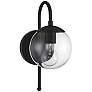 Thumbnail2 of 1-Light Outdoor Wall Lantern in Matte Black more views