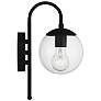 Thumbnail4 of 1-Light Outdoor Wall Lantern in Matte Black more views