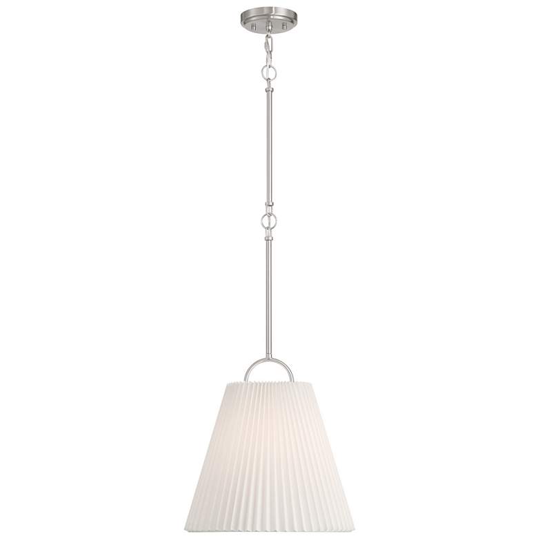 Image 1 1-Light Pendant in Brushed Nickel