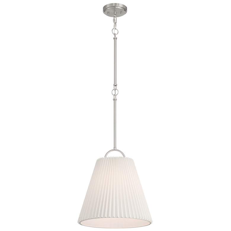 Image 3 1-Light Pendant in Brushed Nickel more views