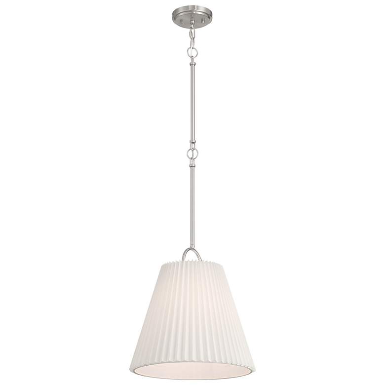 Image 5 1-Light Pendant in Brushed Nickel more views