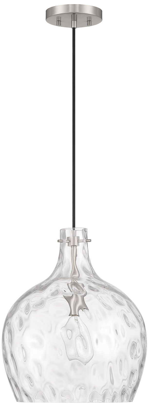 Image 2 1-Light Pendant in Brushed Nickel more views