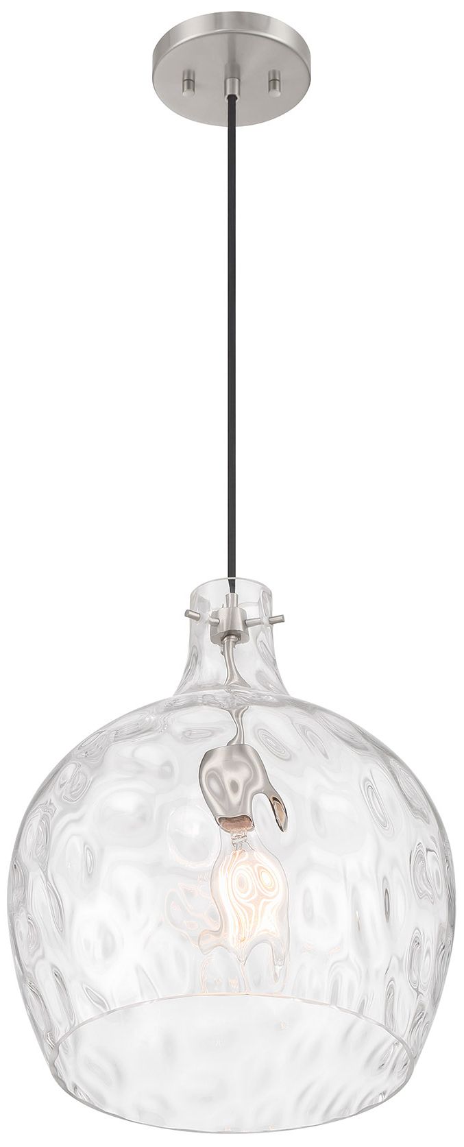 Image 4 1-Light Pendant in Brushed Nickel more views