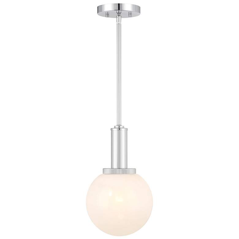 Image 1 1-Light Pendant in Chrome