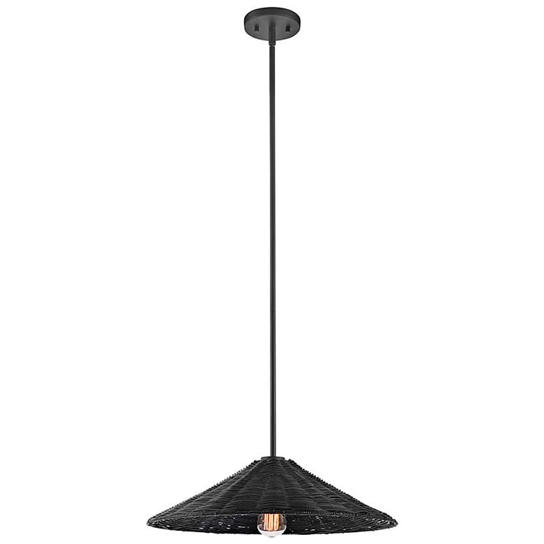 Image 5 1-Light Pendant in Matte Black more views