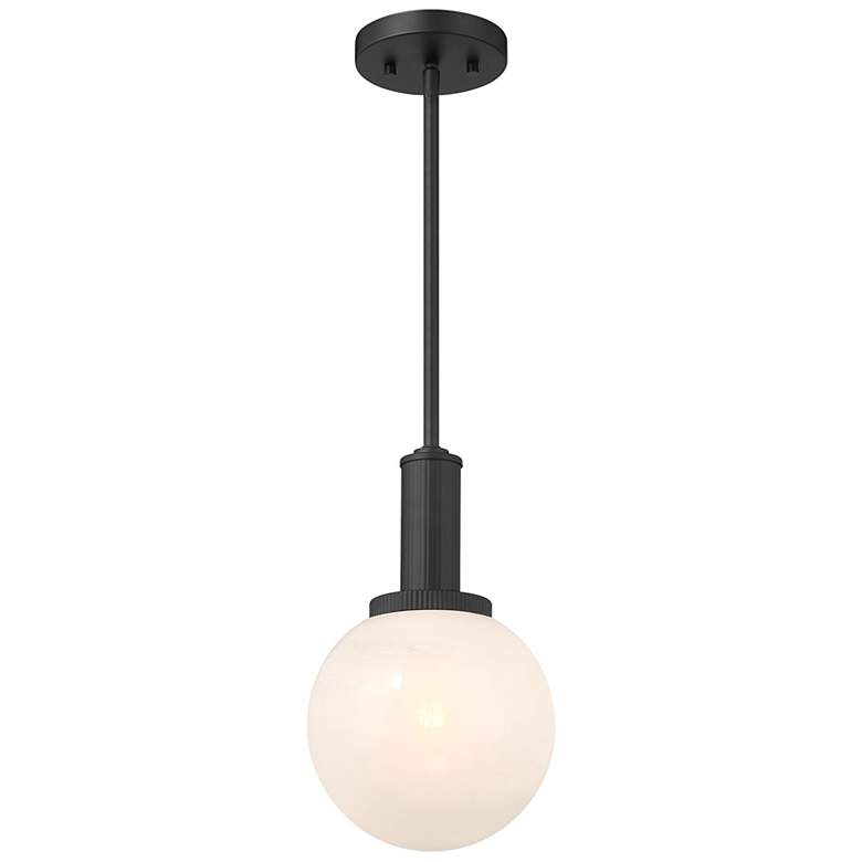 Image 3 1-Light Pendant in Matte Black more views