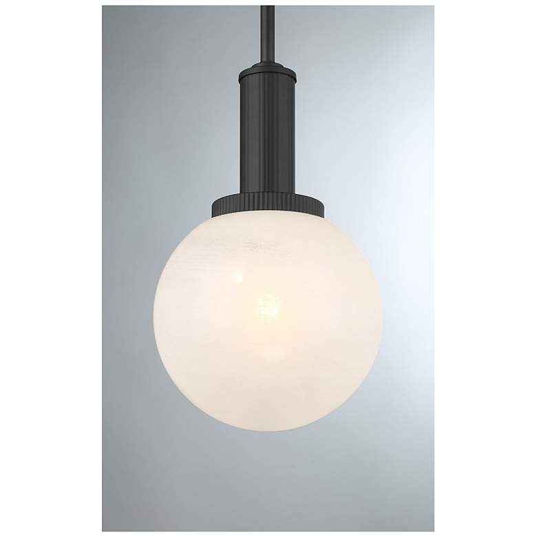 Image 5 1-Light Pendant in Matte Black more views