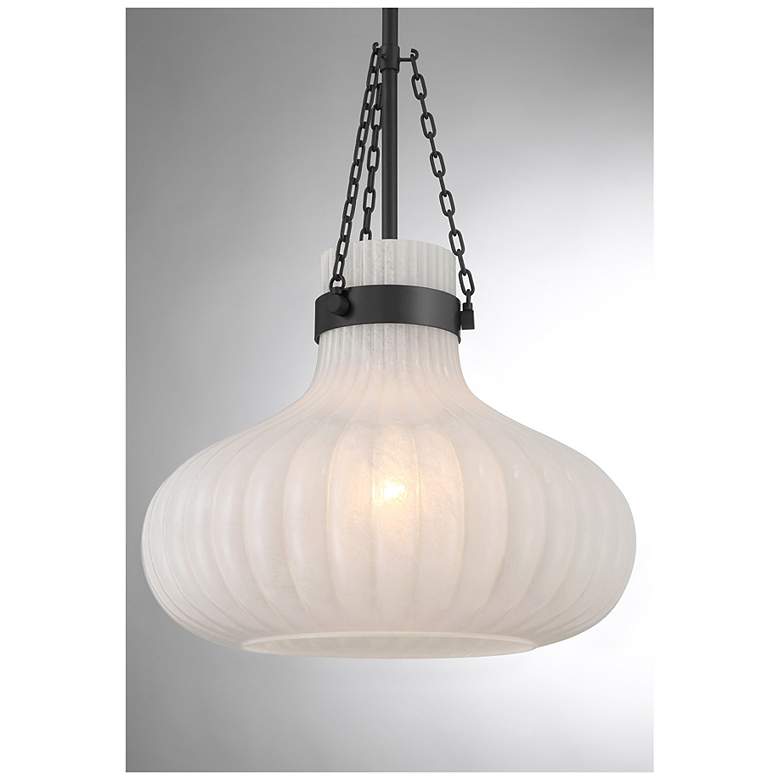Image 6 1-Light Pendant in Matte Black more views