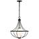 1-Light Pendant in Matte Black