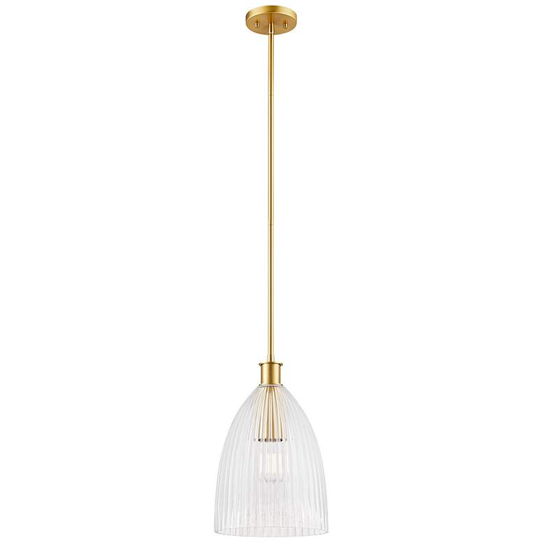 Image 4 1-Light Pendant in Natural Brass more views