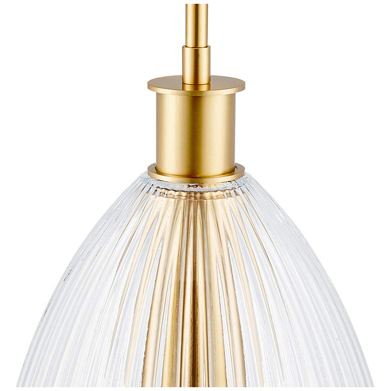 Image 6 1-Light Pendant in Natural Brass more views