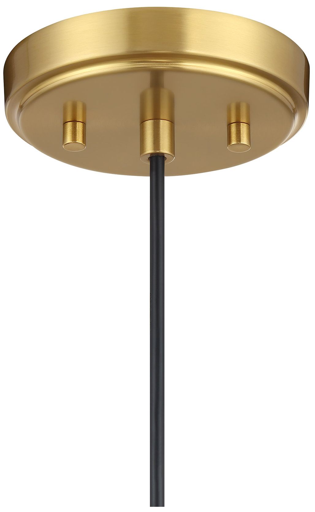 Image 5 1-Light Pendant in Natural Brass more views