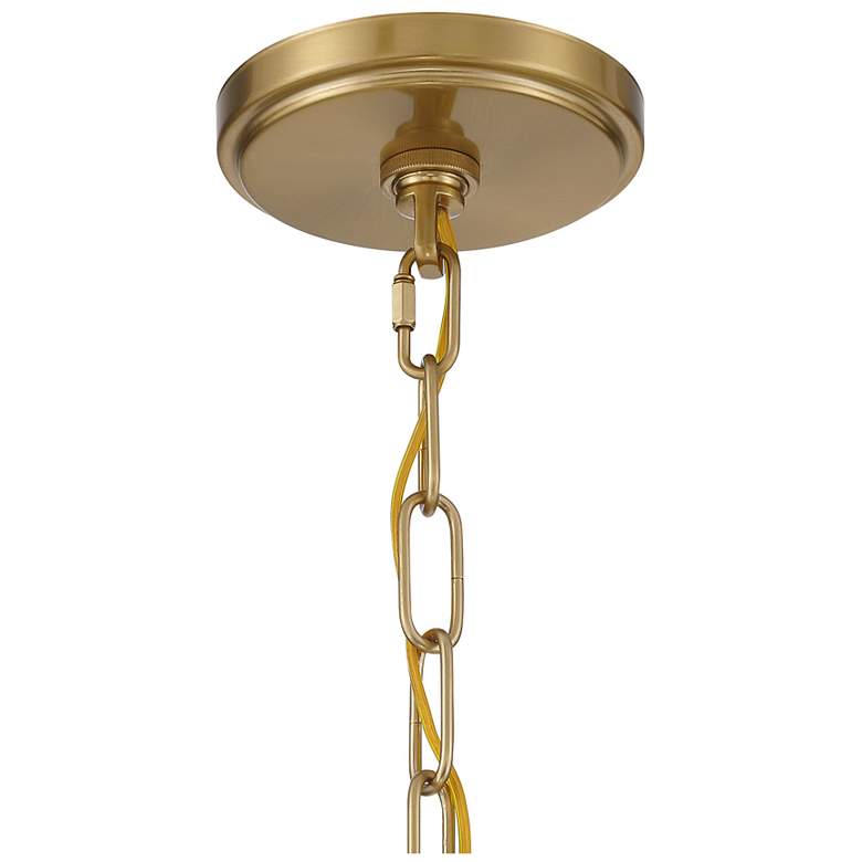 Image 6 1-Light Pendant in Natural Brass more views
