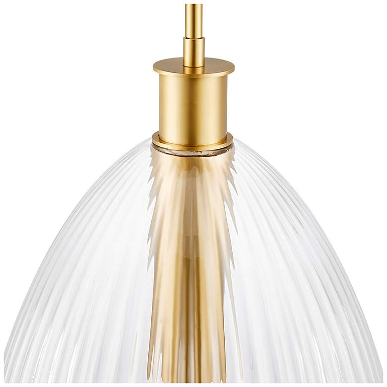 Image 6 1-Light Pendant in Natural Brass more views