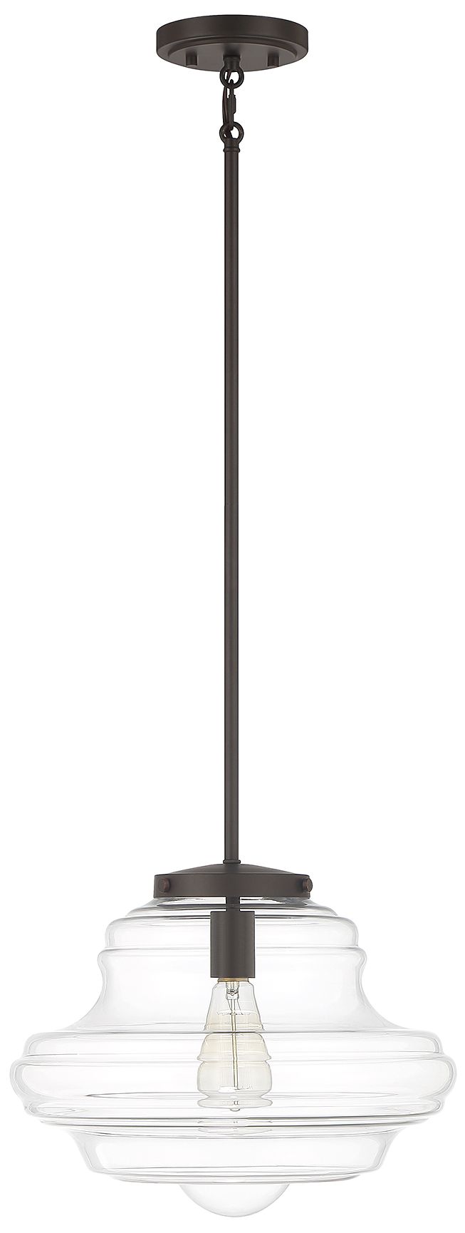 Image 2 1-Light Pendant in Oil Rubbed Bronze more views