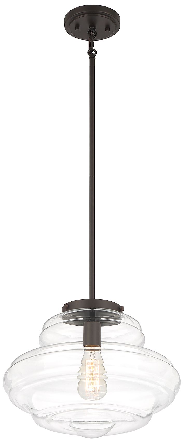 Image 4 1-Light Pendant in Oil Rubbed Bronze more views