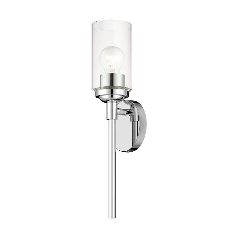 Image 5 1 Light Polished Chrome ADA Sconce more views
