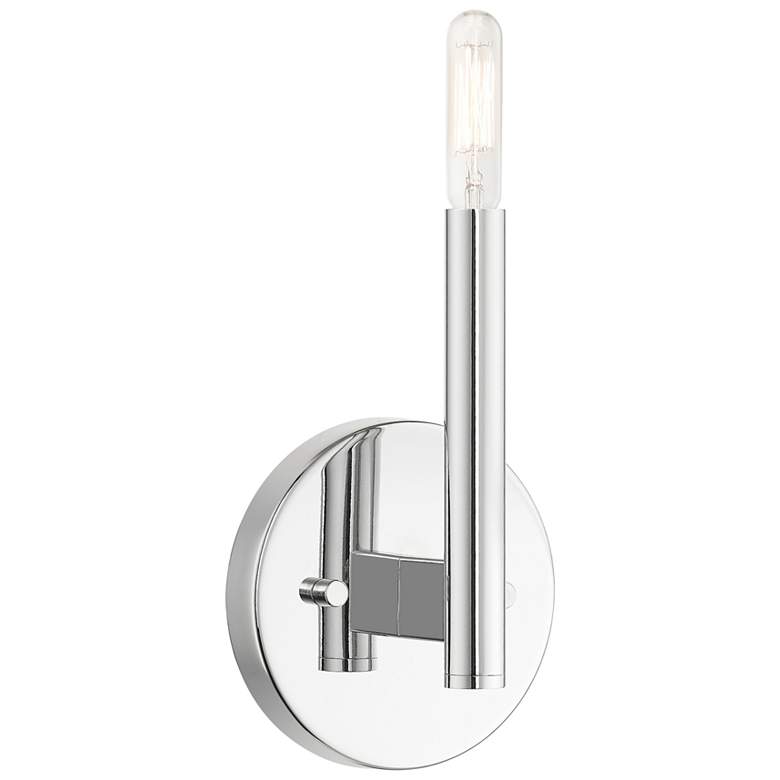Image 1 1 Light Polished Chrome ADA Sconce