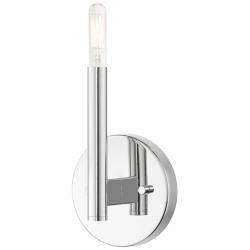 1 Light Polished Chrome ADA Sconce