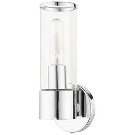 Image5 of 1 Light Polished Chrome ADA Single Sconce more views