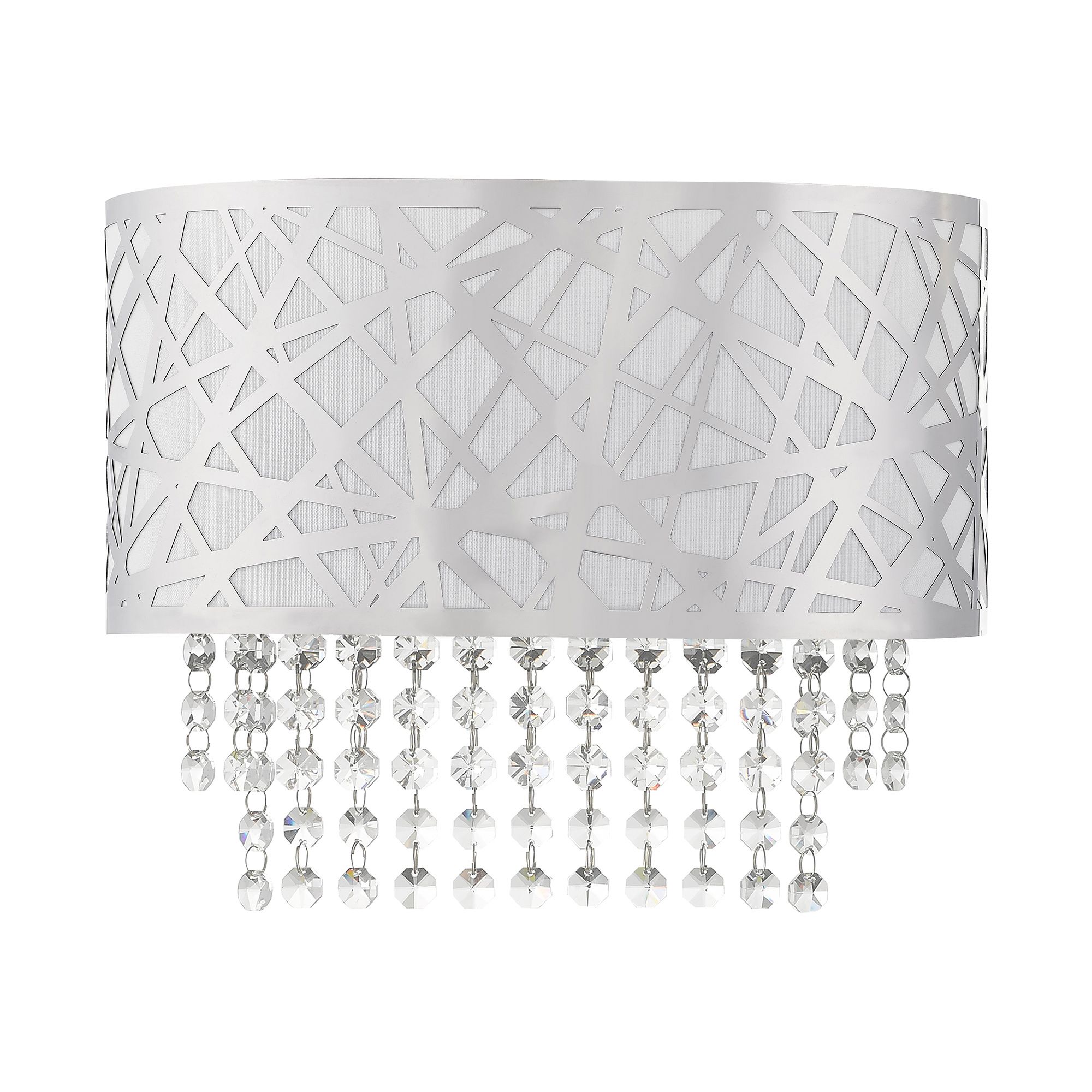 Image 4 1 Light Polished Chrome ADA Wall Sconce more views