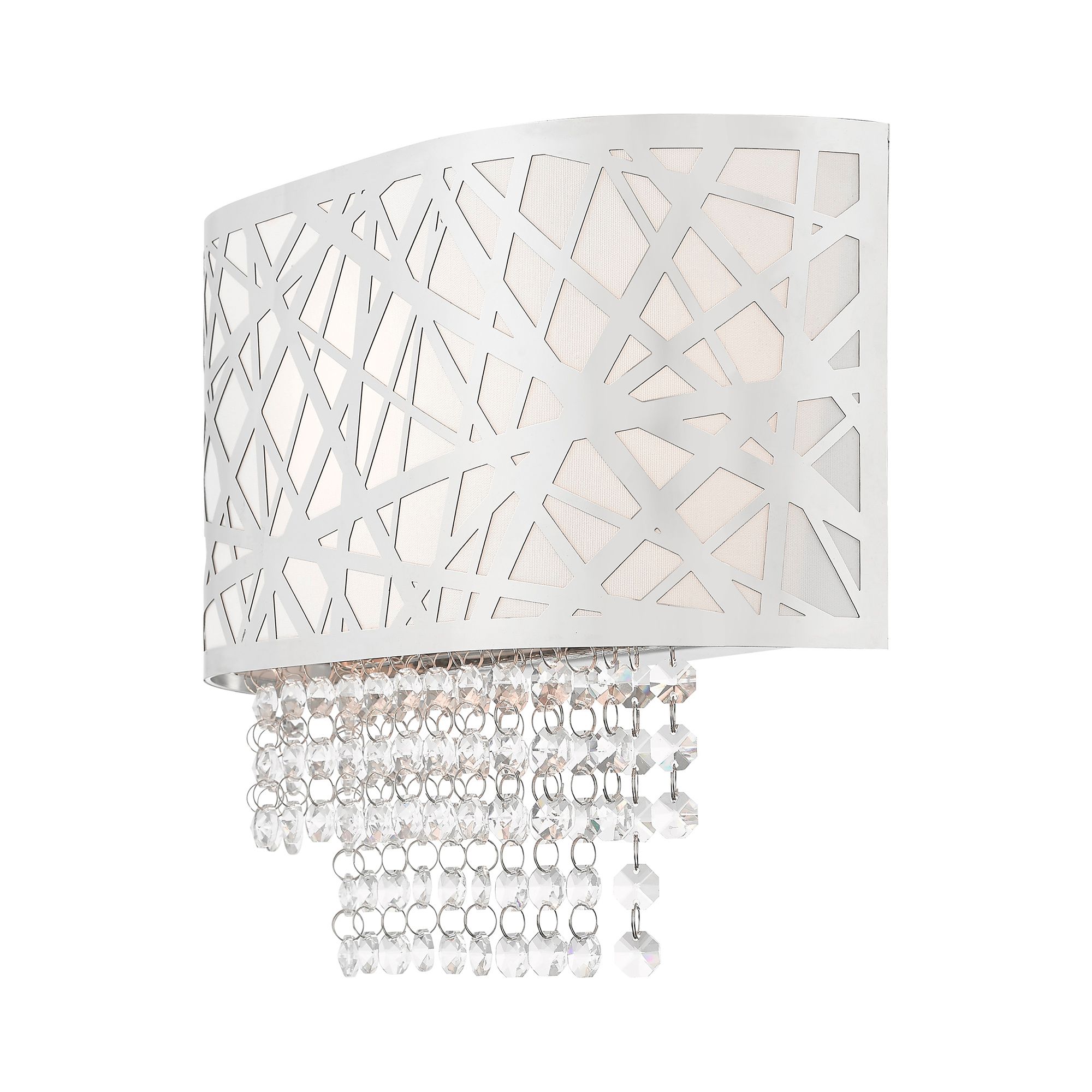 Image 6 1 Light Polished Chrome ADA Wall Sconce more views