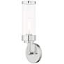 1_1 Light Polished Chrome ADA Wall Sconce