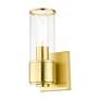 6_1 Light Satin Brass ADA Sconce more views