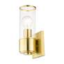 7_1 Light Satin Brass ADA Sconce more views