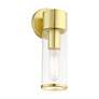 5_1 Light Satin Brass ADA Single Sconce more views