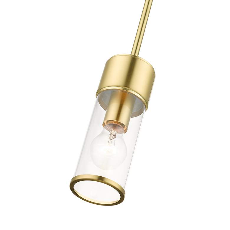 Image 6 1 Light Satin Brass Mini Pendant more views