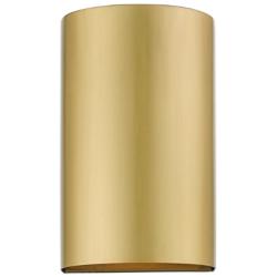 1 Light Satin Gold Outdoor or Indoor ADA Small Sconce