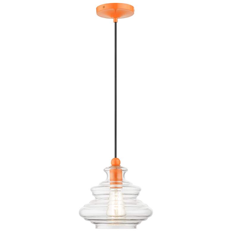 Image 1 1 Light Shiny Orange Pendant