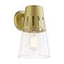 4_1 Light Soft Gold Outdoor Medium Wall Lantern more views