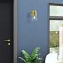 1 Light Soft Gold Outdoor Medium Wall Lantern