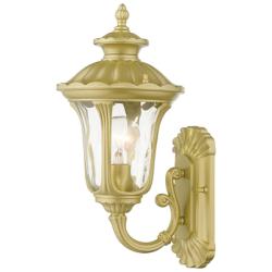 1 Light Soft Gold Outdoor Small Wall Lantern