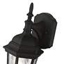 7_1 Light Textured Black Outdoor Wall Lantern more views