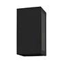 5_1 Light Textured Black with Brushed Nickel Candles Outdoor ADA Small Sconce more views