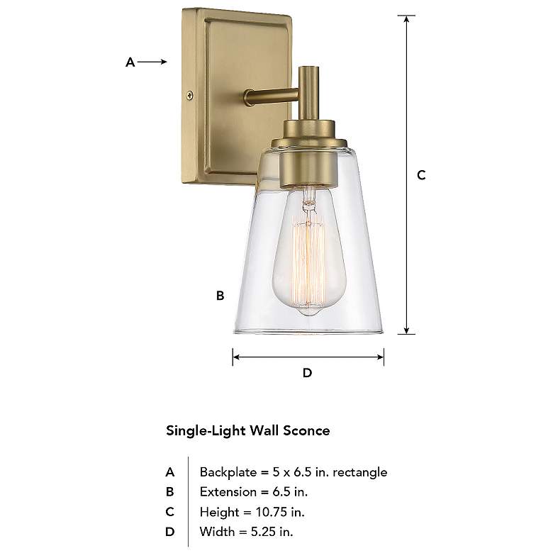 Image 4 1 Light Vanity more views