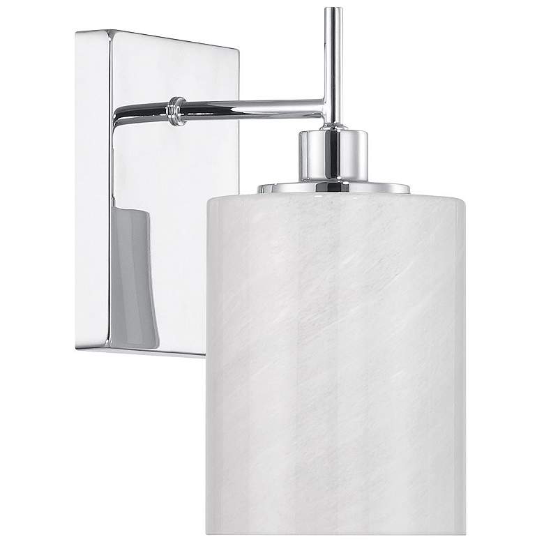 Image 2 1-Light Wall Sconce in Chrome more views