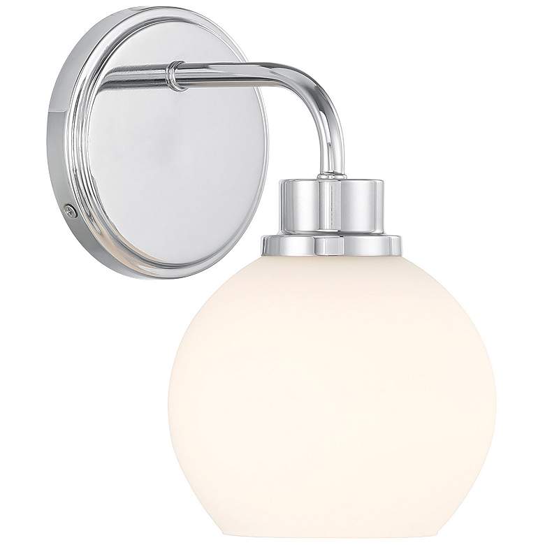 Image 1 1-Light Wall Sconce in Chrome