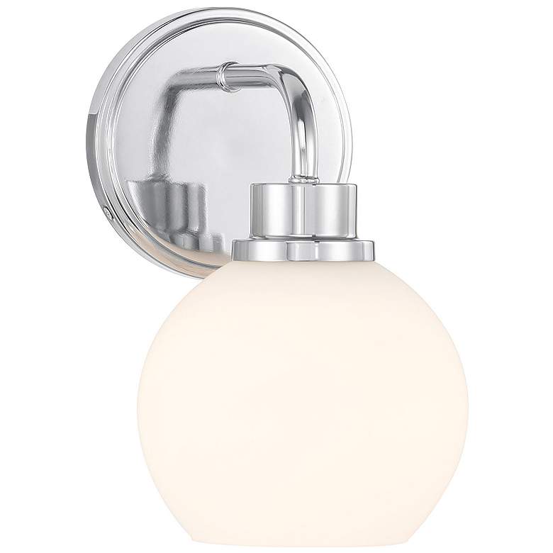 Image 4 1-Light Wall Sconce in Chrome more views