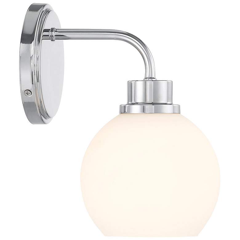 Image 5 1-Light Wall Sconce in Chrome more views