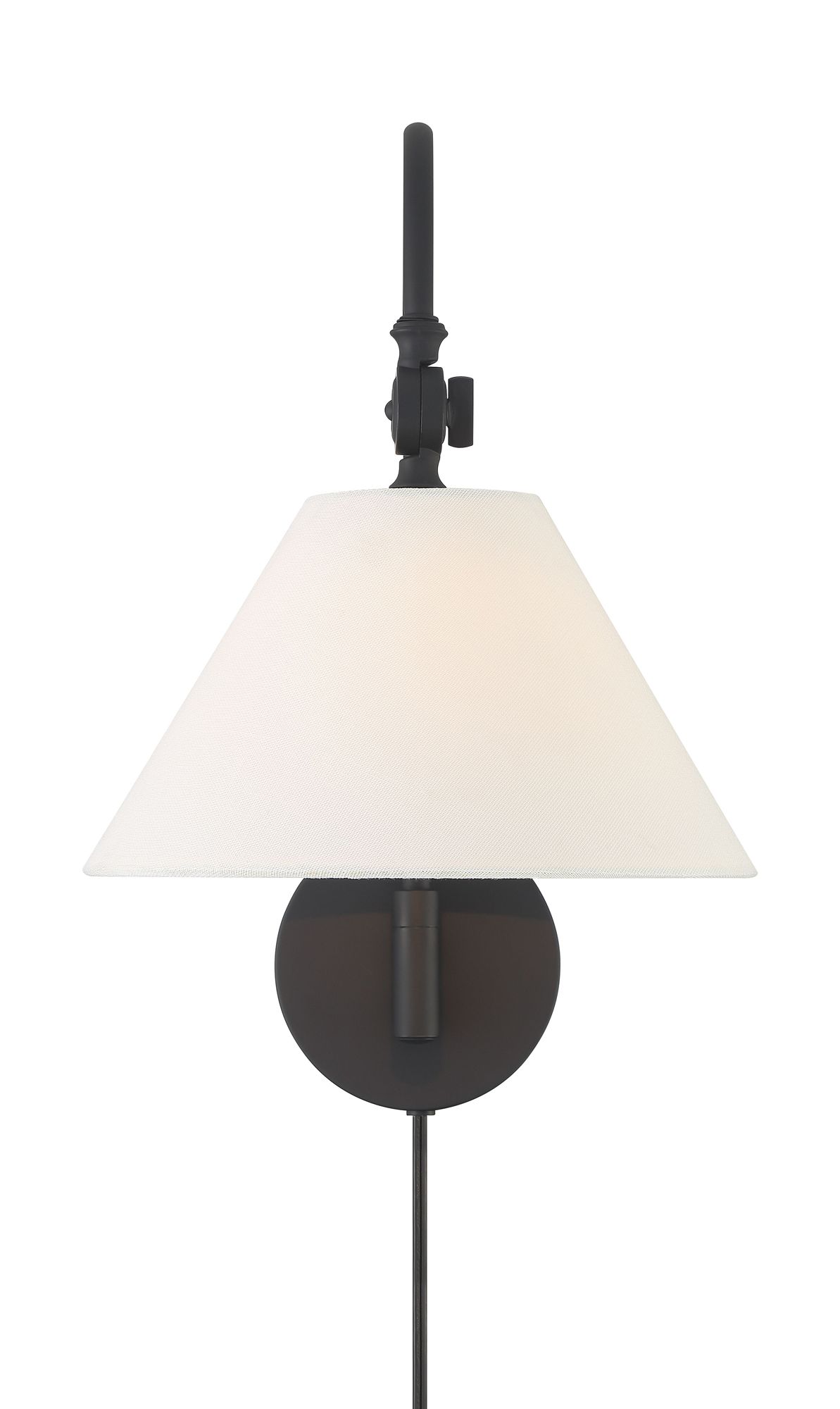 Image 4 1-Light Wall Sconce in Matte Black more views