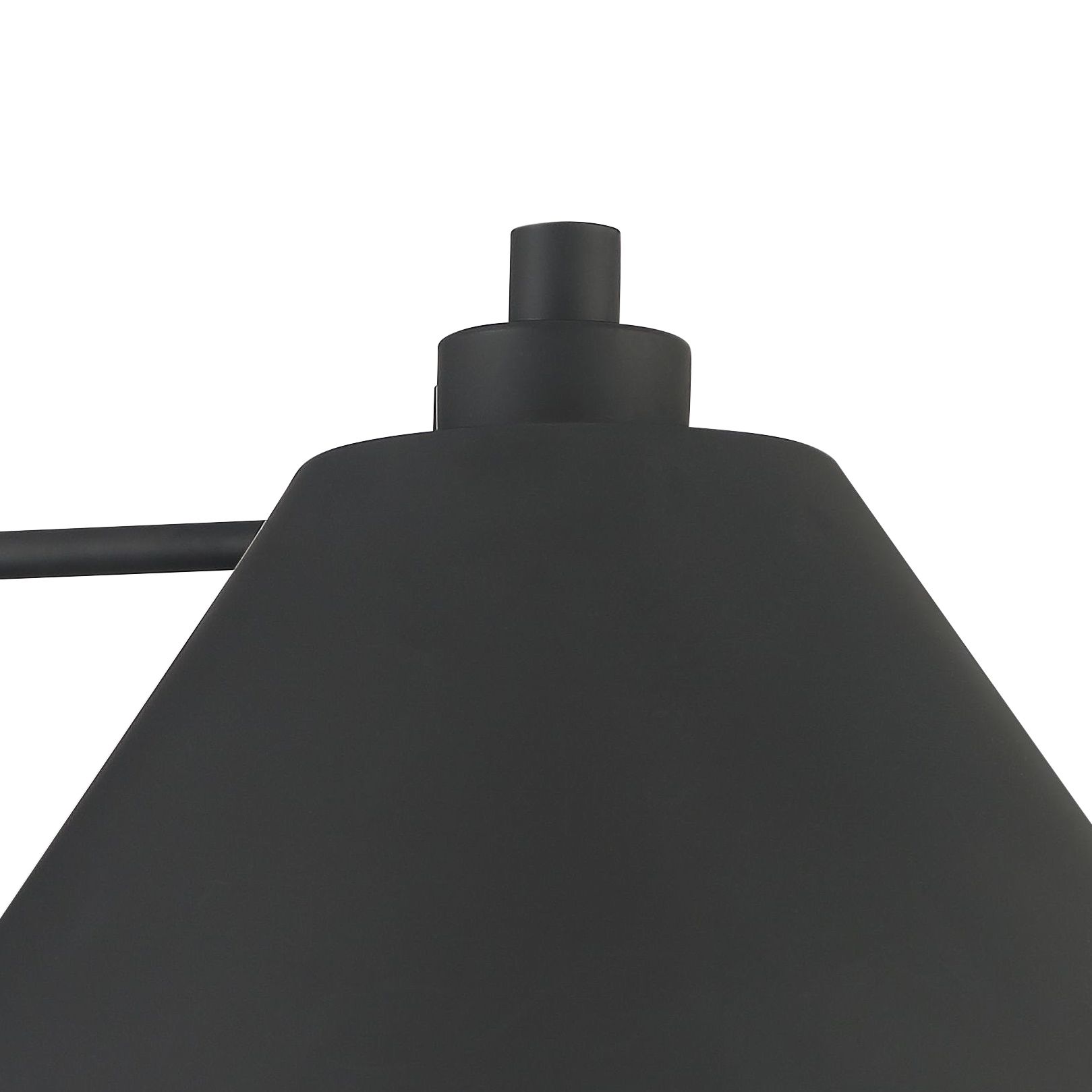 Thumbnail2 of 1-Light Wall Sconce in Matte Black more views