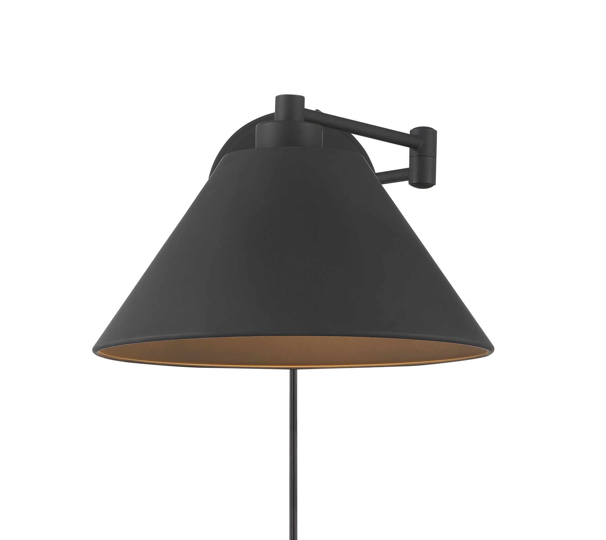 Thumbnail3 of 1-Light Wall Sconce in Matte Black more views