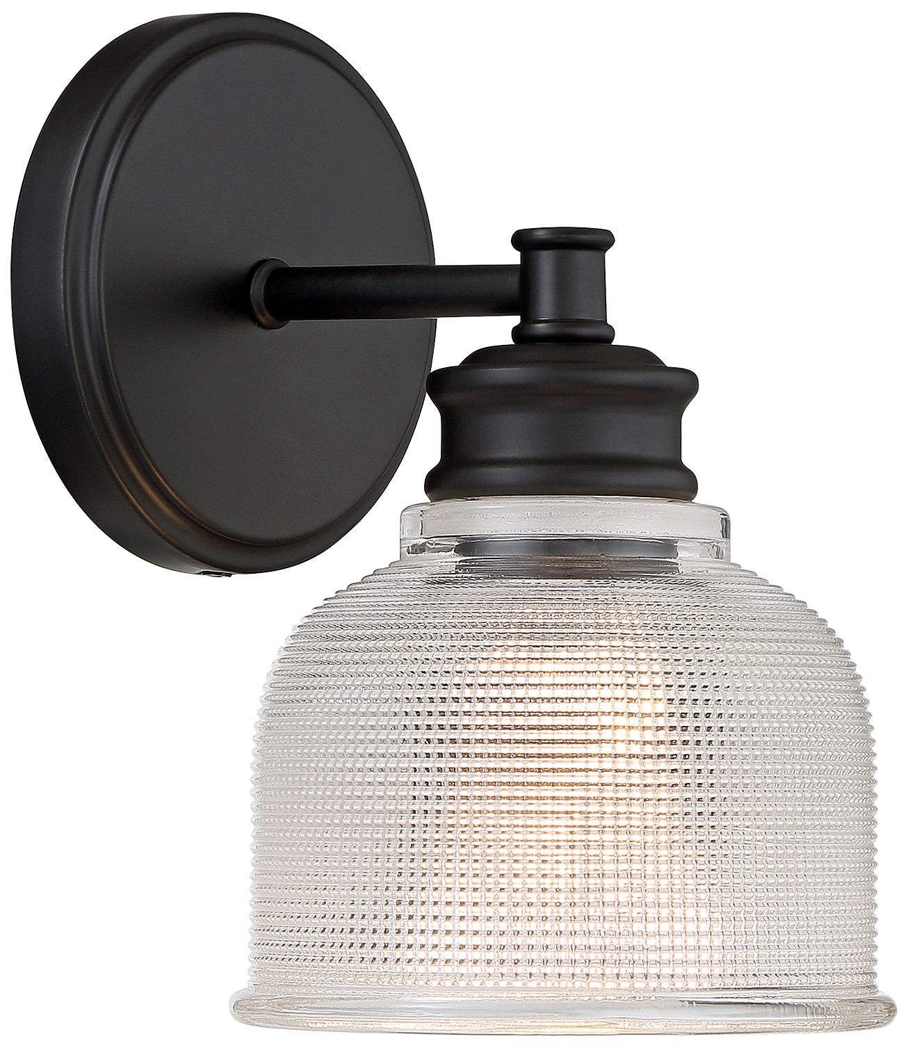 Image 5 1-Light Wall Sconce in Matte Black more views
